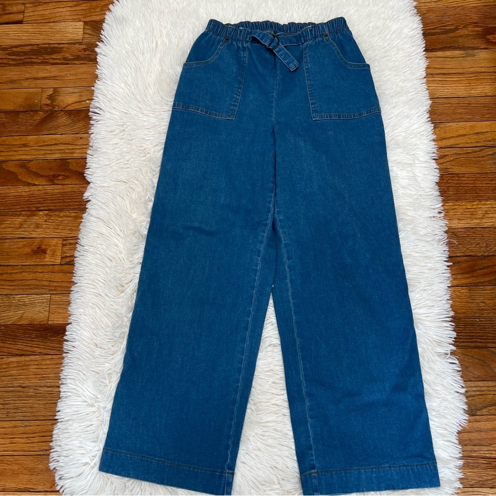 Denim & company vintage wide leg‎ jeans size S